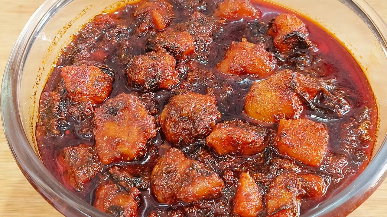 Gongura Chicken Pickle Recipe By VJM Foods